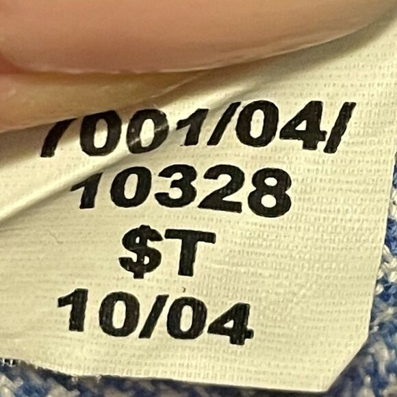 Tommy Hilfiger Long Sleeve Button Down Dress Blue and White Shirt Size 3XL - Picture 13 of 16